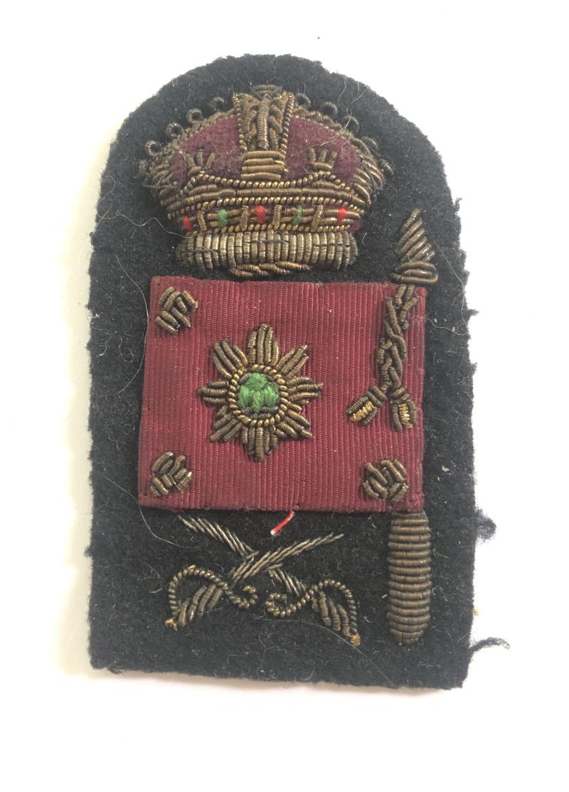 Irish Guards Colour Sergeant rank badge c. 1901-52.