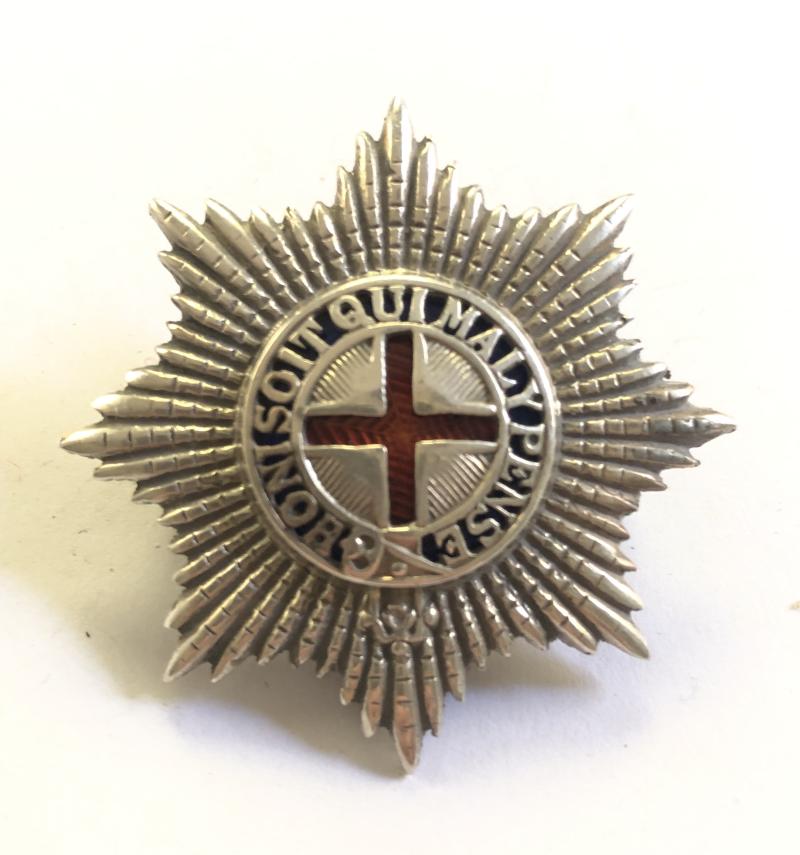 Coldstream Guards Warrant Officer's / Staff cap star.