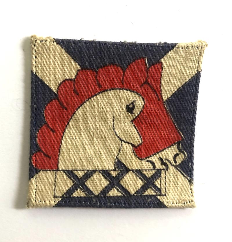 30th (Lowlands) Independent Armoured Brigade printed formation sign c. 1947