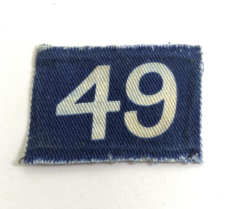 Royal Enginners Senior Field Company, Infantry Division WW2 printed formatio sign