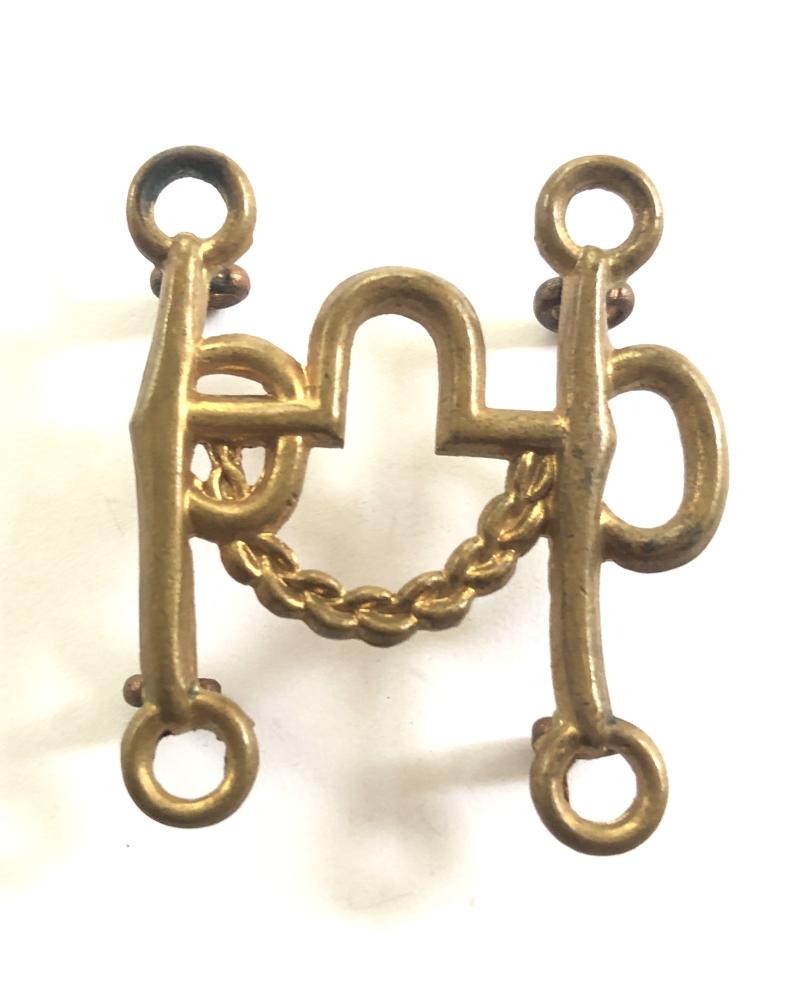 British Army Cavalry Collar Maker Saddler proficiency trade badge.