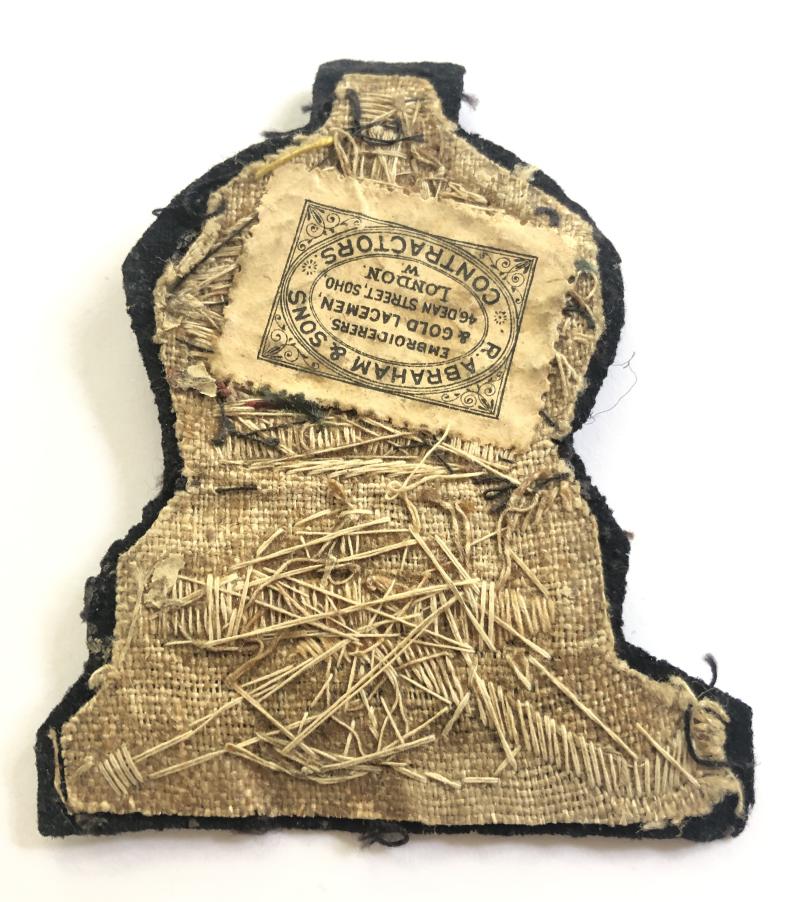 Edwardian Royal Artillery Master Gunner’s rank badge.
