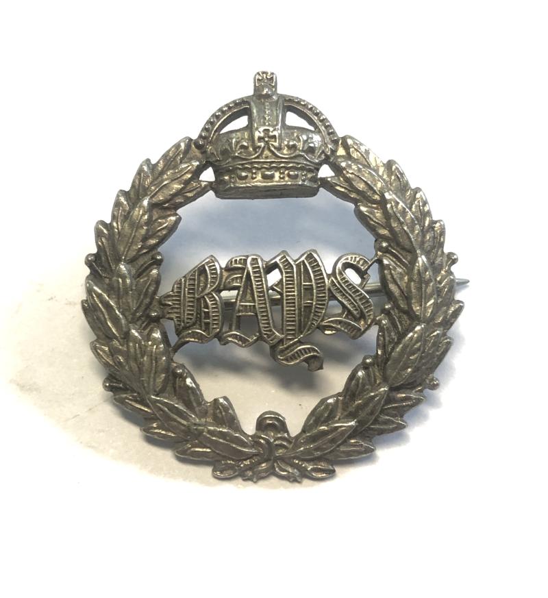 Queen's Bays (2nd Dragoon Guards) Cavalry Officer's pagri badge.