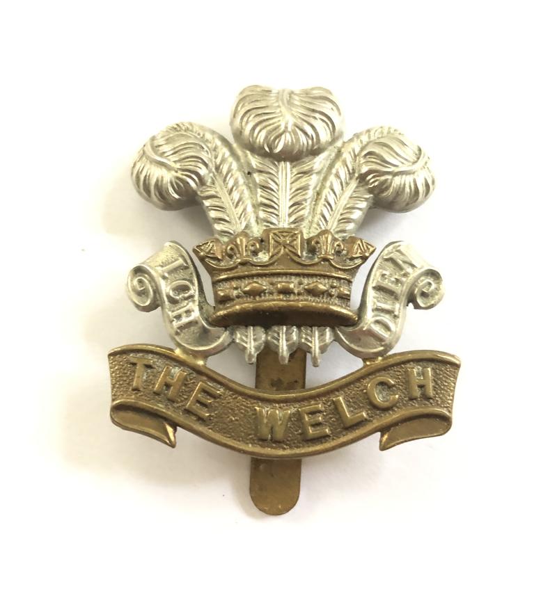The Welch Regiment WW2 cap badge,