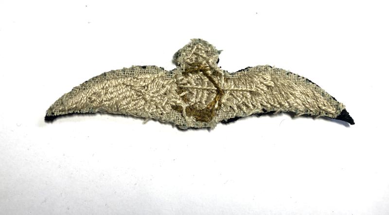 Royal Flying Corps WW1 RFC cloth pilot’s wing.