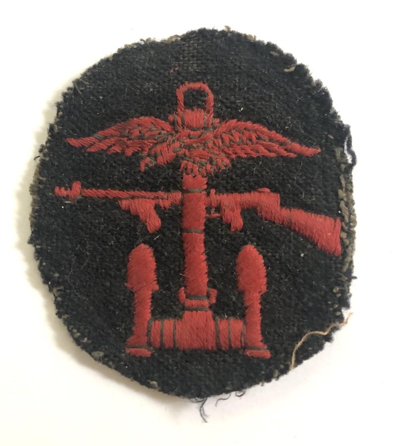 WW2 Army Commandos Combined Operations formation sign.