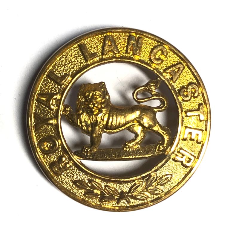 Royal Lancaster Regiment post 1881 helmet plate centre.